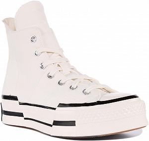 Кеди Converse Chuck 70 Mid Жіночі Високі Вишиті Губи - Фото 1