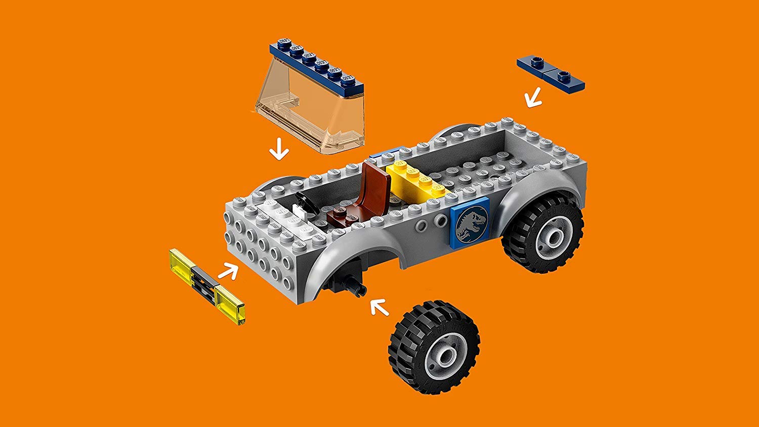 Игрушка LEGO Juniors Raptor Rescue Truck 10757 Entertainment, фото №6 Игрушка LEGO Juniors Raptor Rescue Truck 10757 Entertainment, фото №6