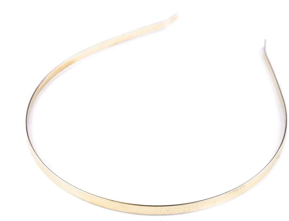 Обруч Золотий Металевий 5 мм, фото №1 Обруч Золотий Металевий 5 мм, фото №1