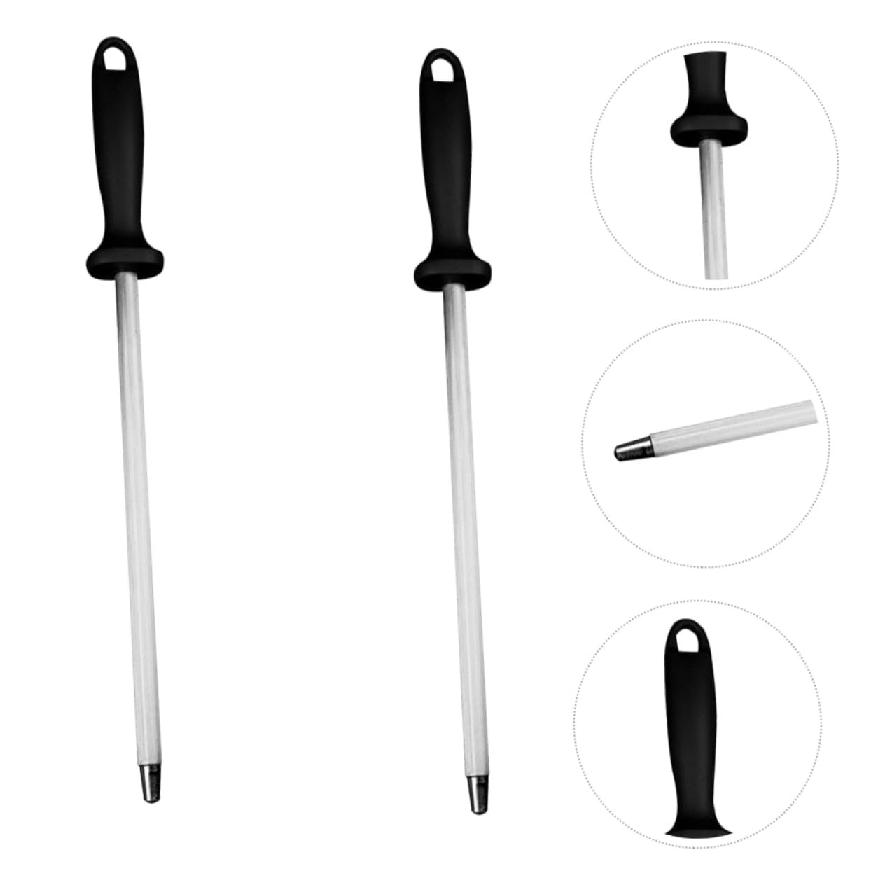 Мусат SOLUSTRE Pack of 2 для ножей и ножниц ручной, фото №8