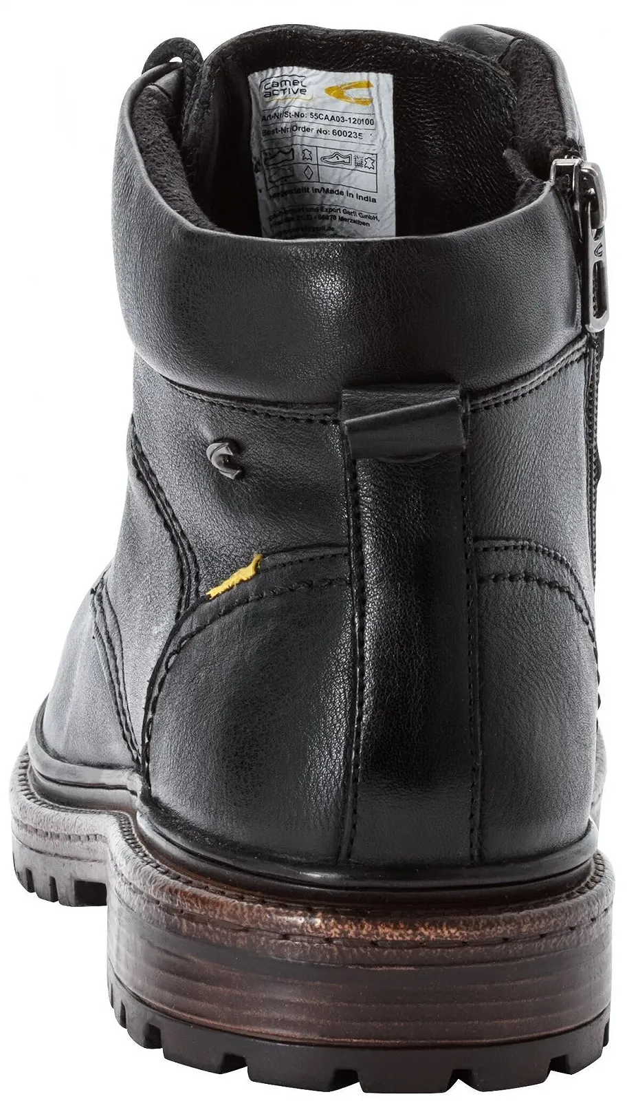 Чоловічі черевики Camel Active Fashion 55caa03-120320 / 42 EU / Чорні, фото №4 Чоловічі черевики Camel Active Fashion 55caa03-120320 / 42 EU / Чорні, фото №4