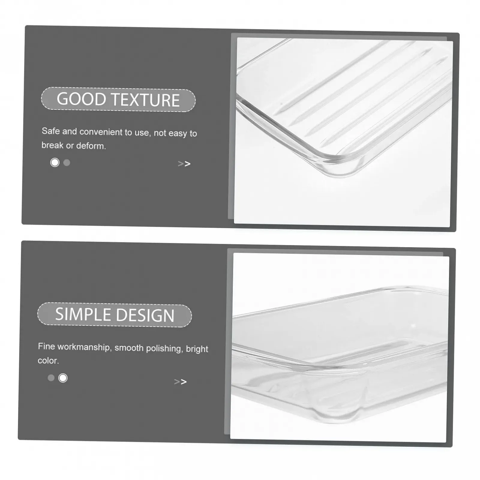 Форма для запекания стеклянная прямоугольная термостойкая для духовки и микроволновой печи, фото №5