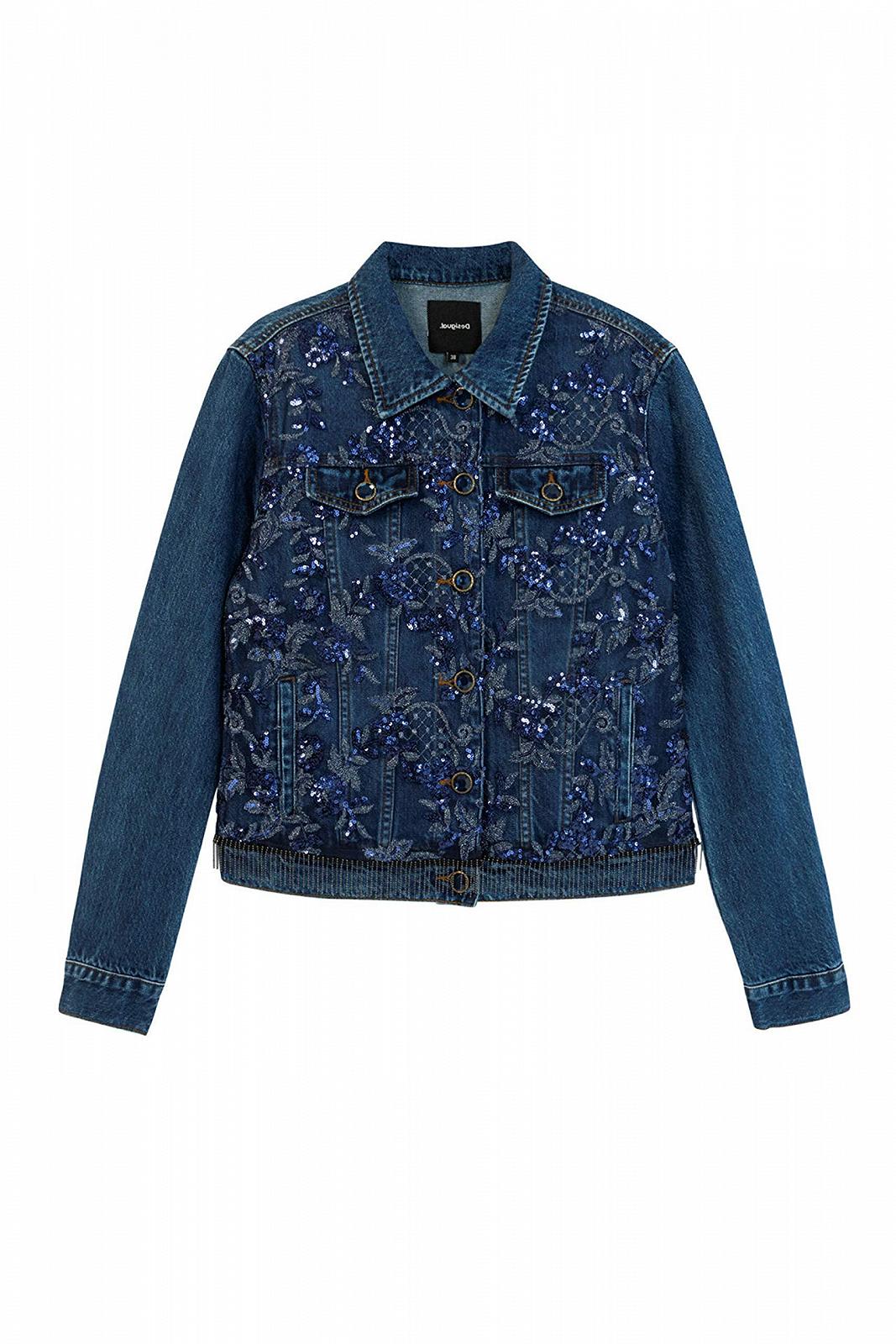 Джинсова куртка Desigual Жіноча, фото №5