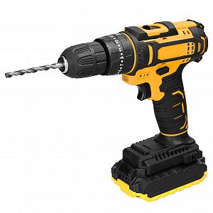 Купити Електродриль Шуруповерт Мультифункціональний 25 Позицій магнітна функція блокування 2 Ради реверсивність Ергономічний Нековзний зручна ручка - Фото 1 Електродриль Шуруповерт Мультифункціональний 25 Позицій магнітна функція блокування 2 Ради реверсивність Ергономічний Нековзний зручна ручка - Фото 1