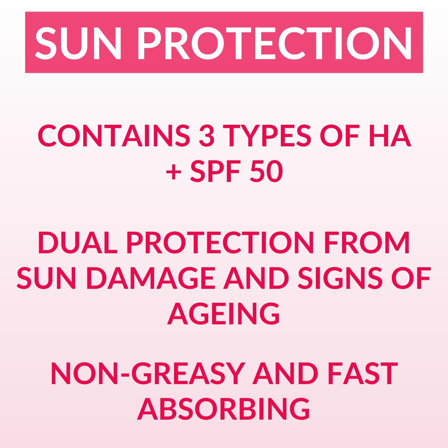Солнцезащитный крем для лица Hada Labo Tokyo SPF 50 UVA/UVB с гиалуроновой кислотой и пантенолом, водостойкий, фото №4