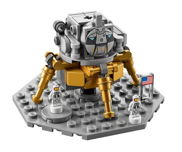 Конструктор LEGO Ideas Ракета-носитель Сатурн-5 21309, фото №8