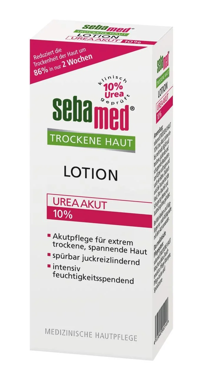 Лосьйон SEBAMED Urea Akut для сухої шкіри 200 мл Мигдаль, 200 мл, фото №3 Лосьйон SEBAMED Urea Akut для сухої шкіри 200 мл Мигдаль, 200 мл, фото №3