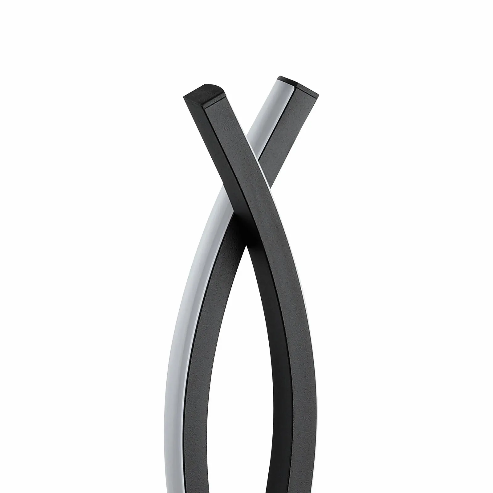 Настільна лампа EGLO Lasana 3 LED сталь алюміній чорно-біла, фото №5