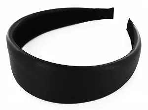 Обруч Шкіряний Вінтажний axy HR27C Серія 27C Чорний - Фото 1