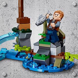 LEGO Jurassic World 75935 Набір для полювання за скарбами Baryonyx Force Fairs synthetic.ua - Фото 1
