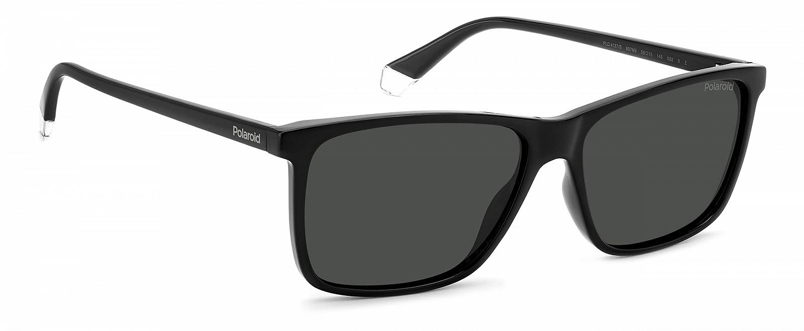 Сонцезахисні окуляри Giorgio Armani PLD 4137/s Чорний, 44, Чорний, фото №3