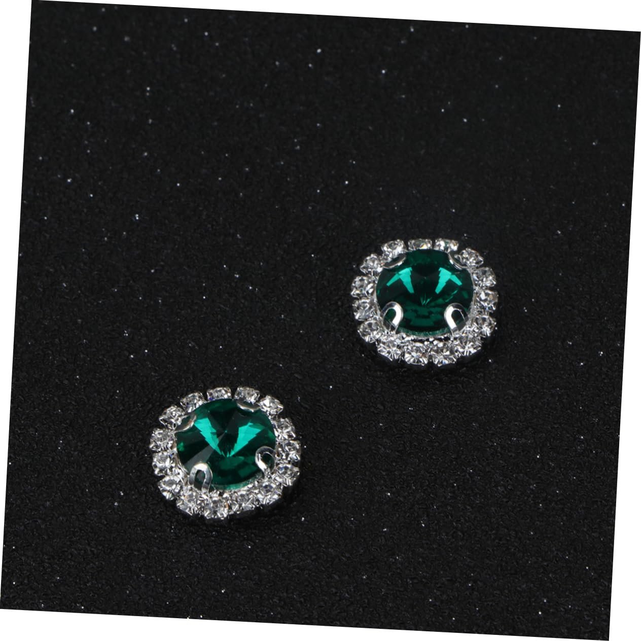 Стразы Плоские Кристаллы Разноцветные 40 шт, фото №2