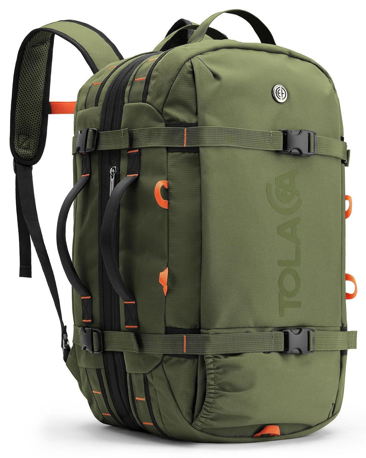 Рюкзак для ноутбука Tolaccea Travel 15.6 дюймів TSA Expandable 40L-50L Ручна поклажа 4 в 1, фото №1 Рюкзак для ноутбука Tolaccea Travel 15.6 дюймів TSA Expandable 40L-50L Ручна поклажа 4 в 1, фото №1