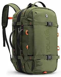 Купити Рюкзак для ноутбука Tolaccea Travel 15.6 дюймів TSA Expandable 40L-50L Ручна поклажа 4 в 1 - Фото 1 Рюкзак для ноутбука Tolaccea Travel 15.6 дюймів TSA Expandable 40L-50L Ручна поклажа 4 в 1 - Фото 1