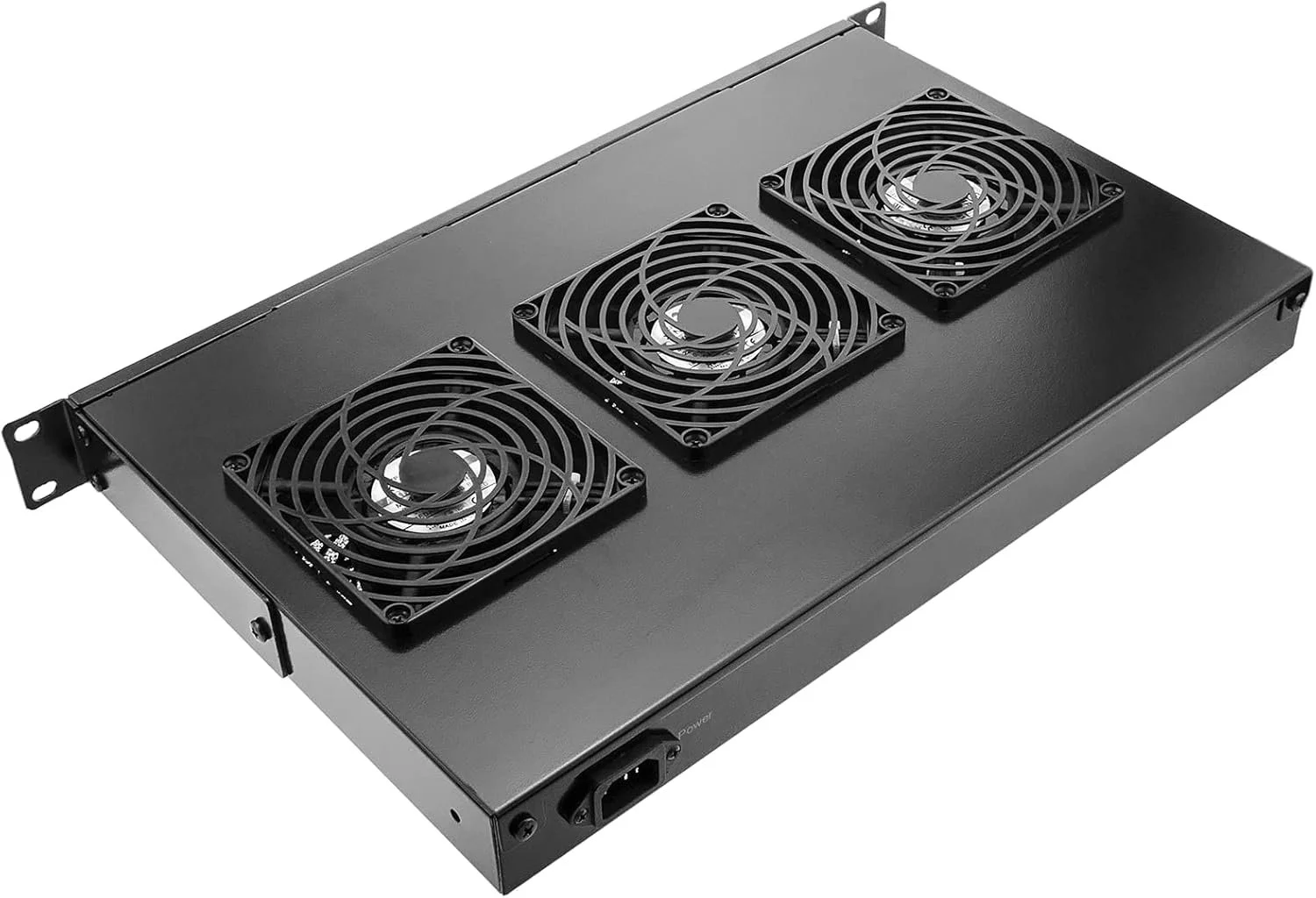 Вентиляционный комплект Cablematic 19'' U1/ 3/120mm / Black, фото №3