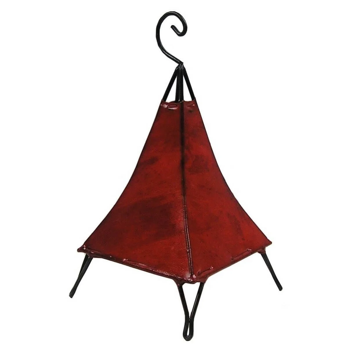 Настільна лампа Orient Pyramid Plain Leather 40 см, фото №4