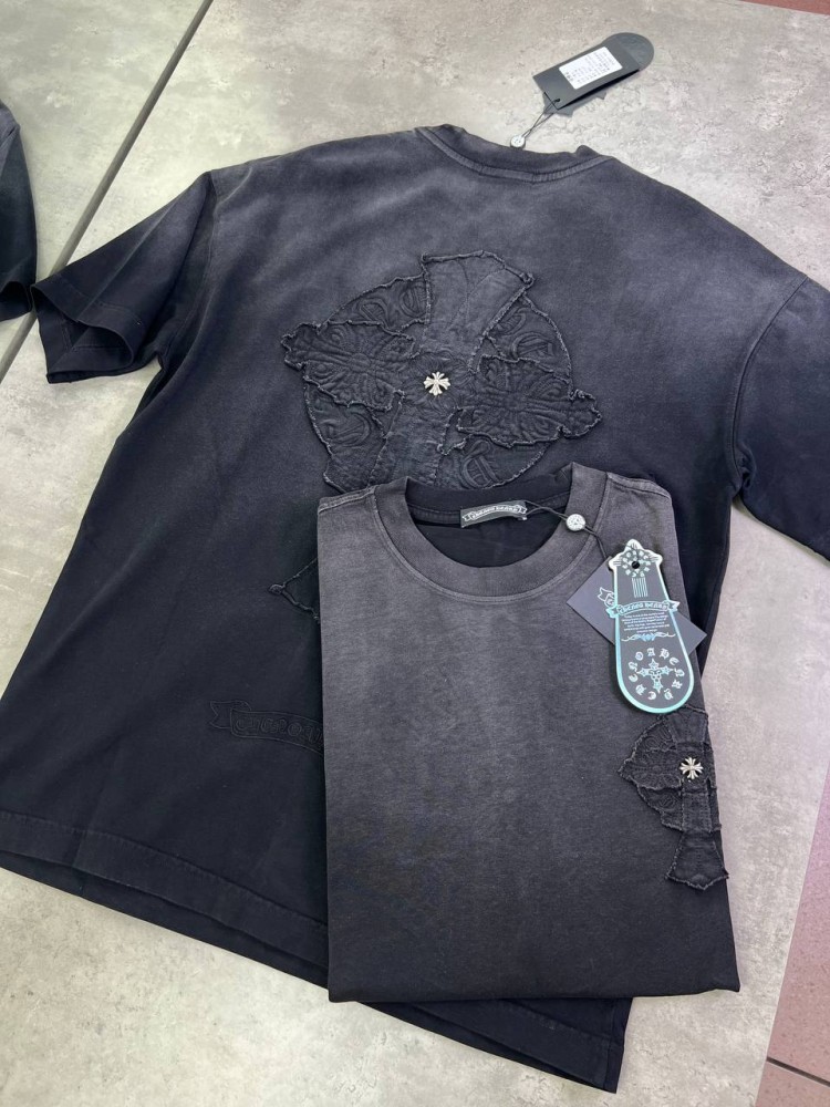 Футболка Chrome Hearts сіра f668, фото №8