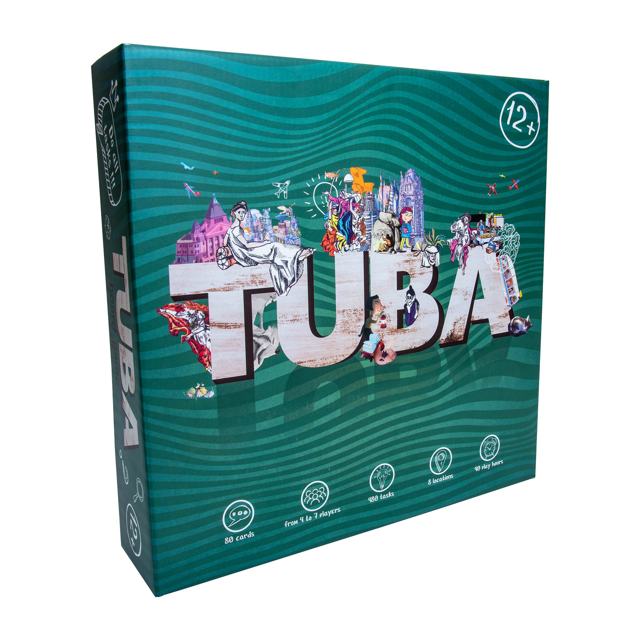 Настольная игра Strateg ТУБА развлекательная на английском языке 30264, фото №1