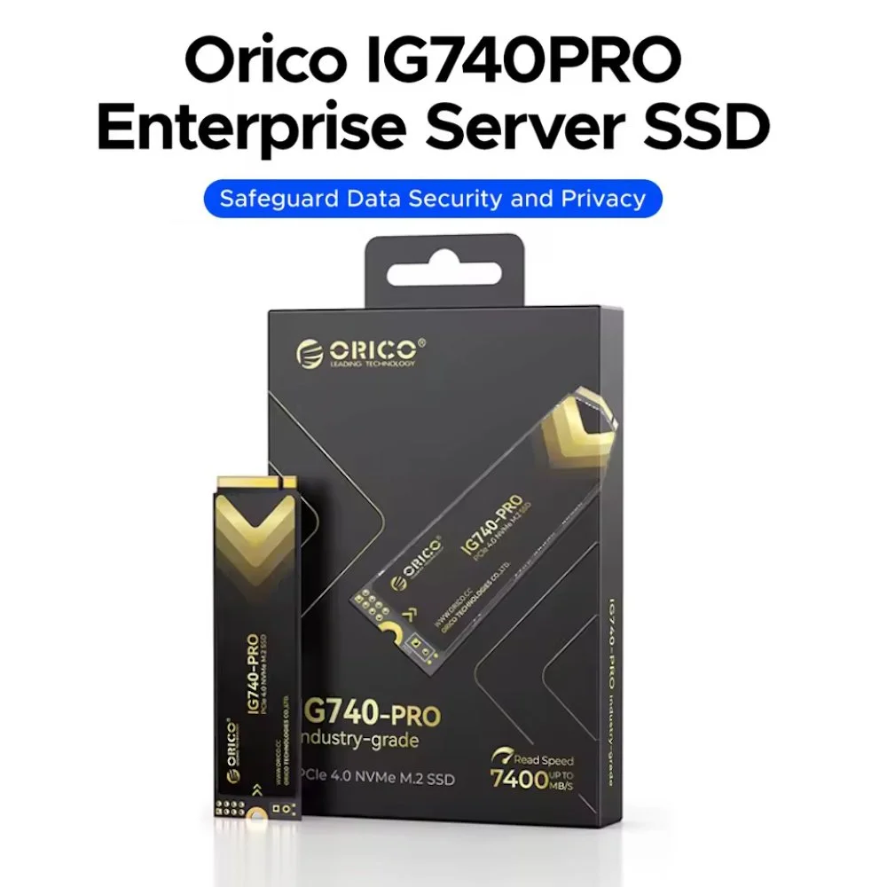 SSD накопитель ORICO IG740-Pro 1TB NVMe 2280 PCIe4x4 7400MB/s, фото №1 SSD накопитель ORICO IG740-Pro 1TB NVMe 2280 PCIe4x4 7400MB/s, фото №1