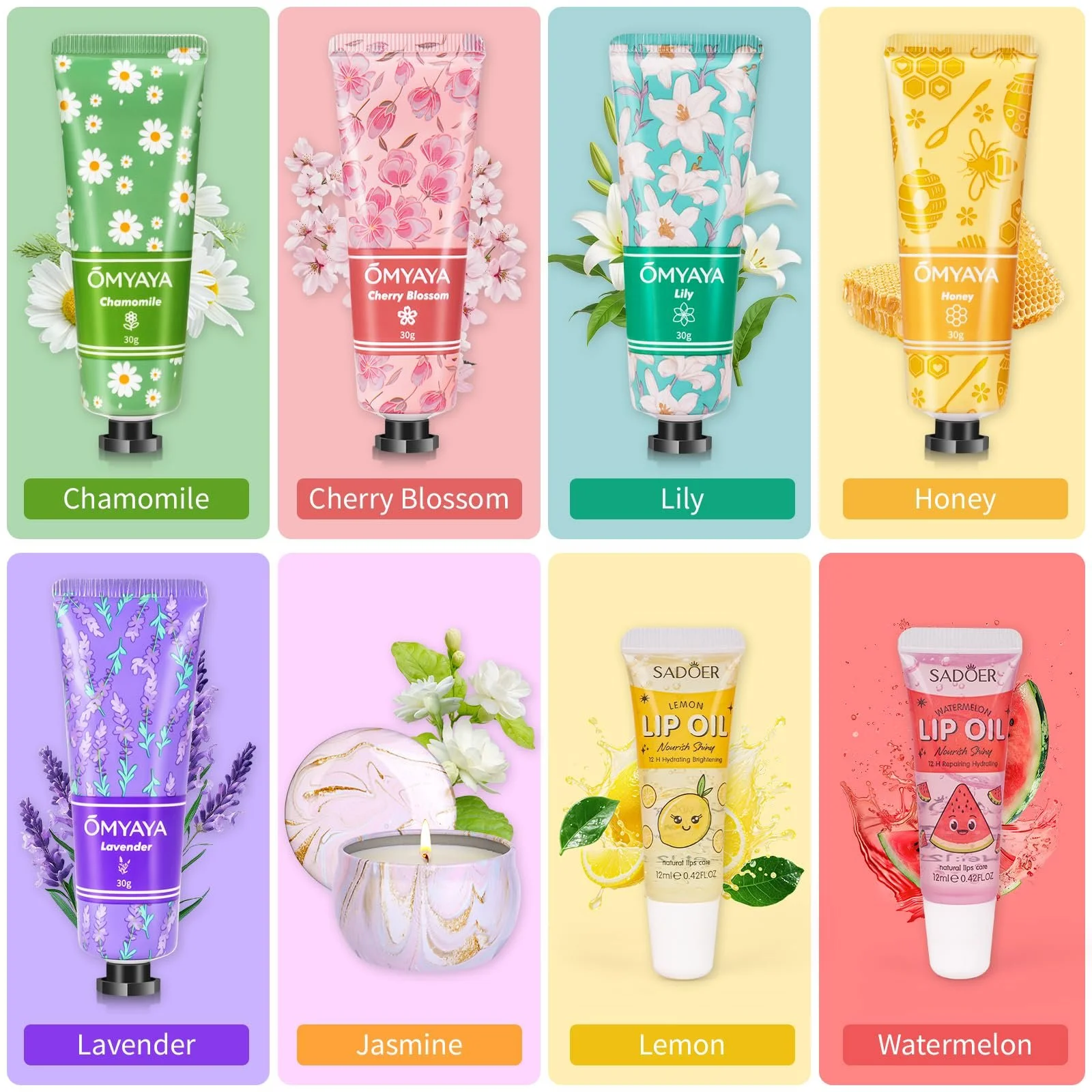 Набір кремів для рук Міні-крем для рук для жінок, фото №2