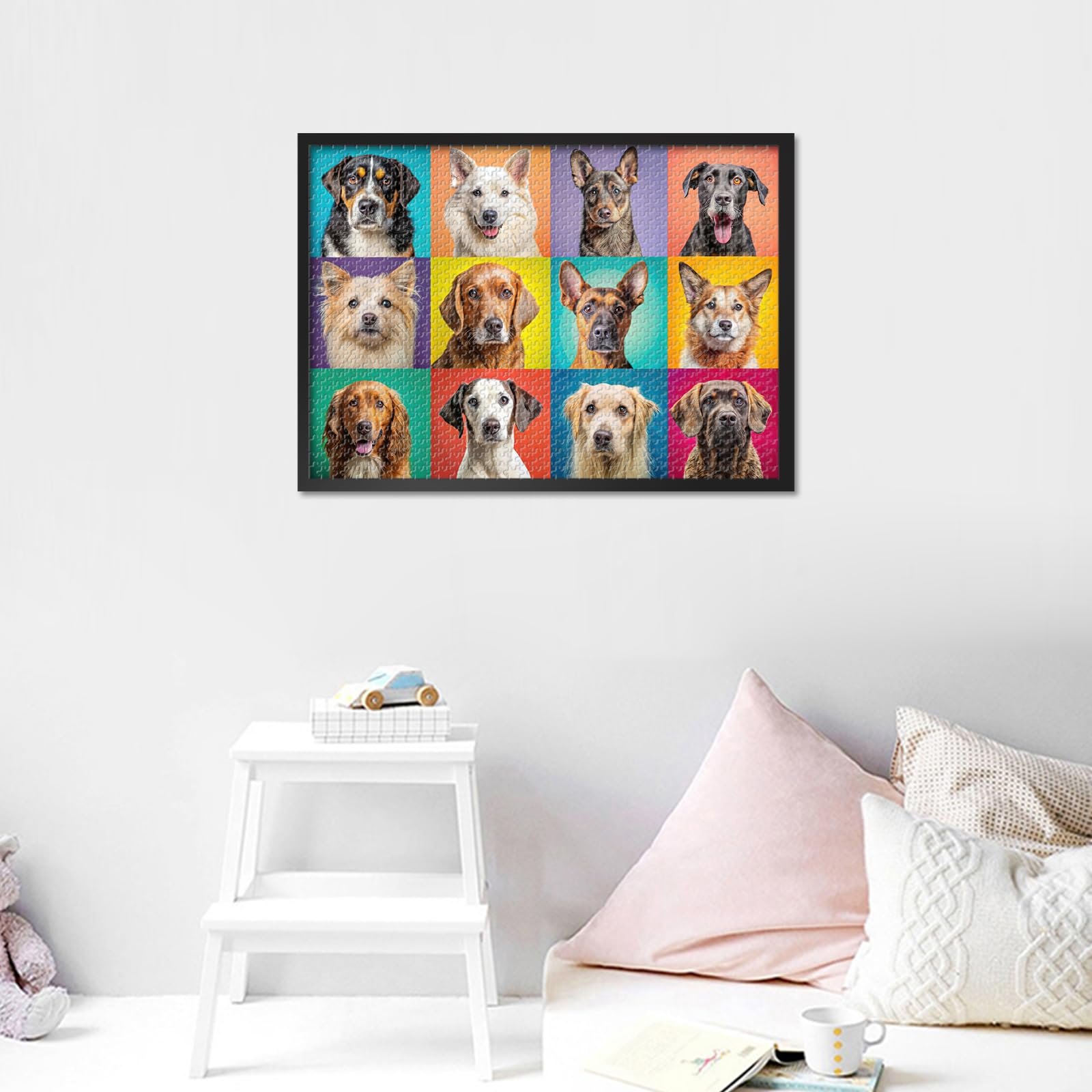 Пазл Canine Companions Colourful Collage 1000 елементів 50 x 70 см, фото №6