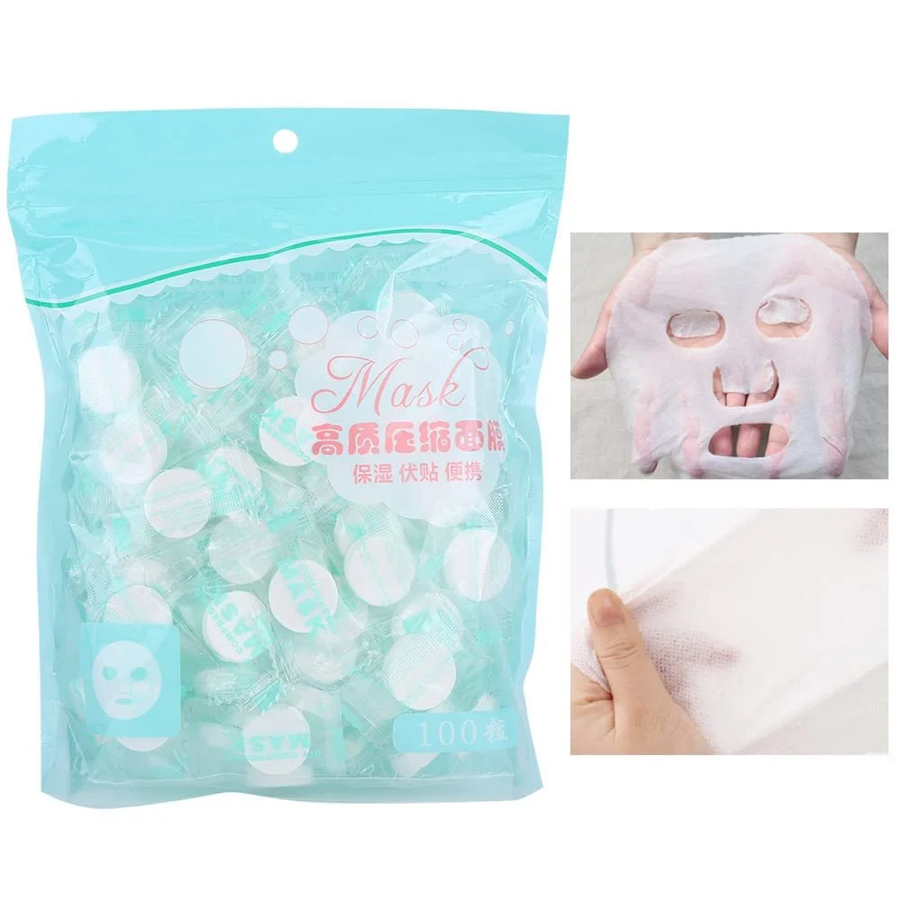 Маска для обличчя Бавовна Зволожуюча та Зволожуюча, 100 шт, фото №4