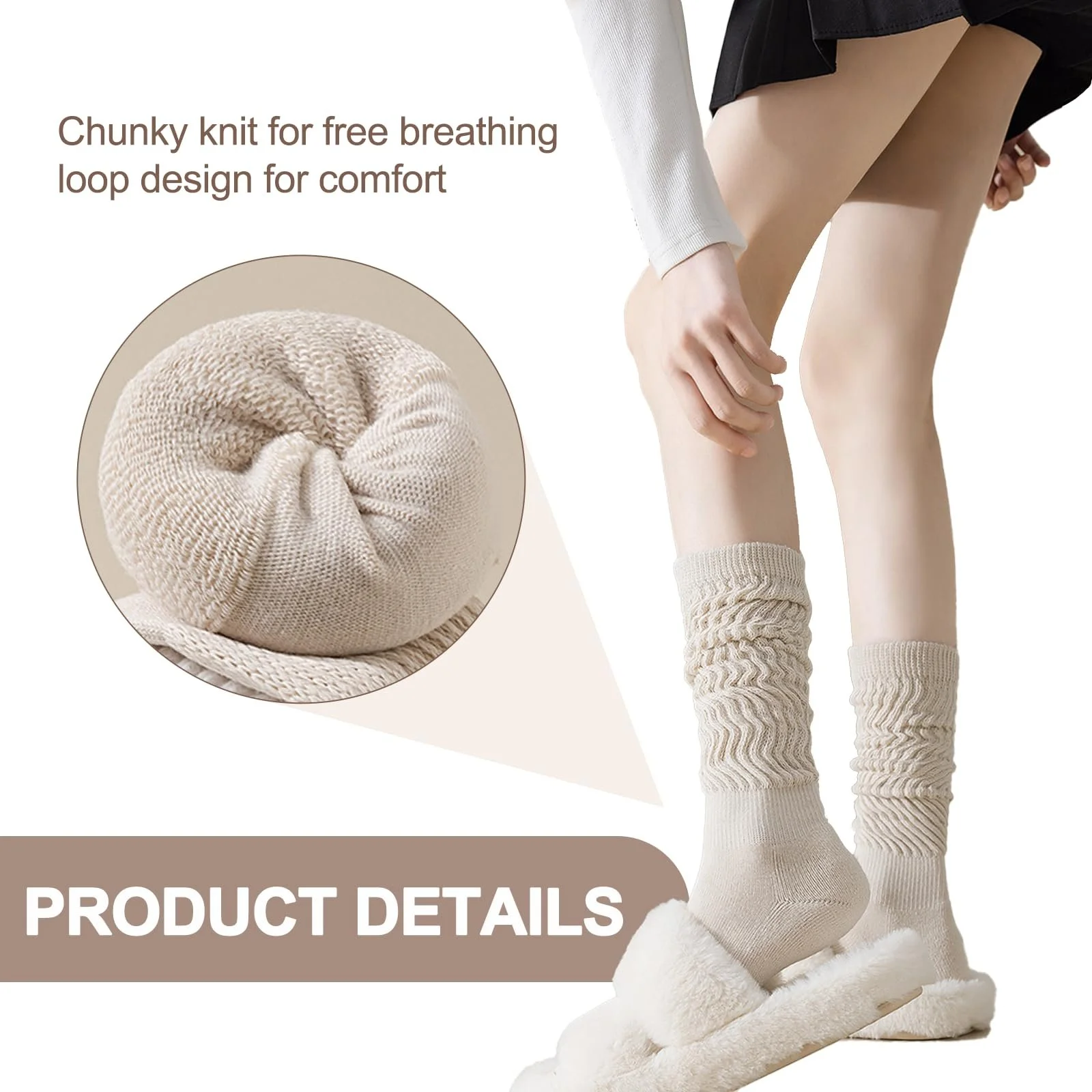 2 пари Жіночих гольфів, фото №7