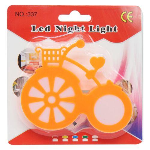 Светильник в розетку Велосипед оранжевый [tsi202904-ТSІ], фото №1