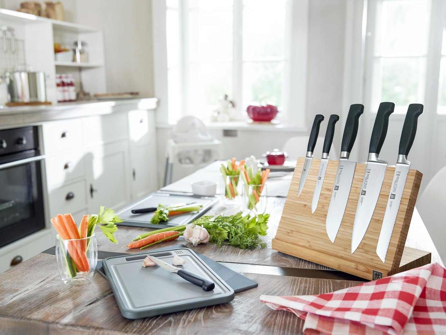 Набор ножей Zwilling Four Stars 3 предмета: нож для очистки/гарнира, нож для мяса, нож шеф-повара, фото №8
