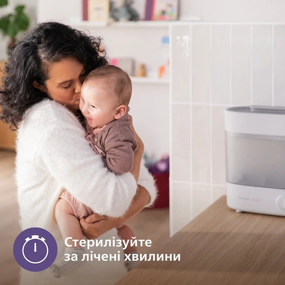 Стерилізатор для дитячих пляшок Philips Avent SCF291/30 / Білий, фото №8