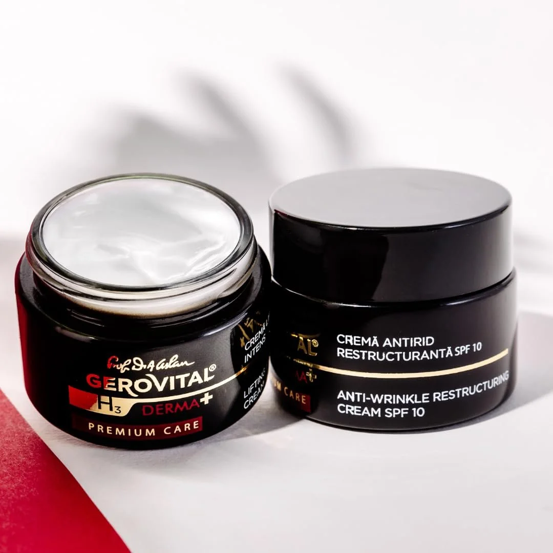 Крем проти зморшок Gerovital H3 Premium Care Derma + Acetate SPF 10, фото №7