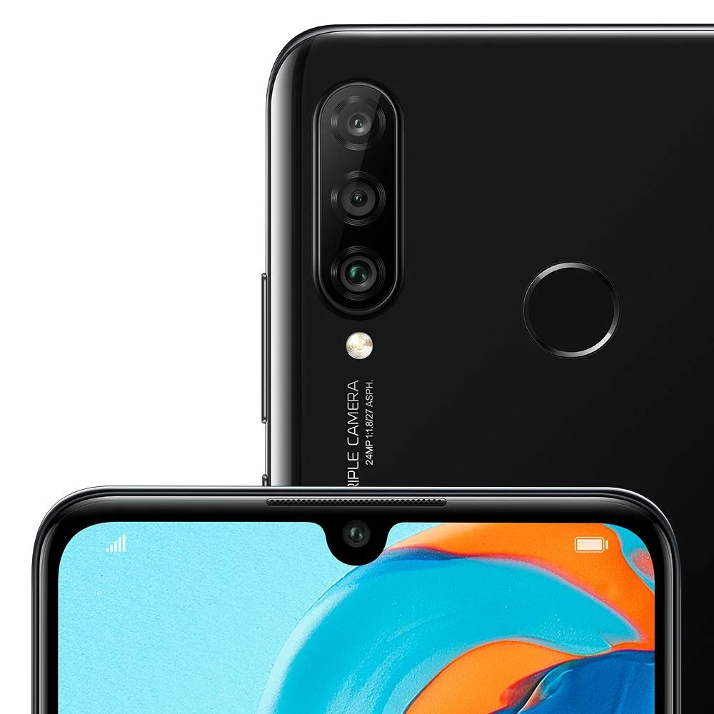 Смартфон HUAWEI P30 Lite 128GB 4GB RAM 6.15" 32MP Dual SIM MAR-LX3A Midnight Black, фото №5