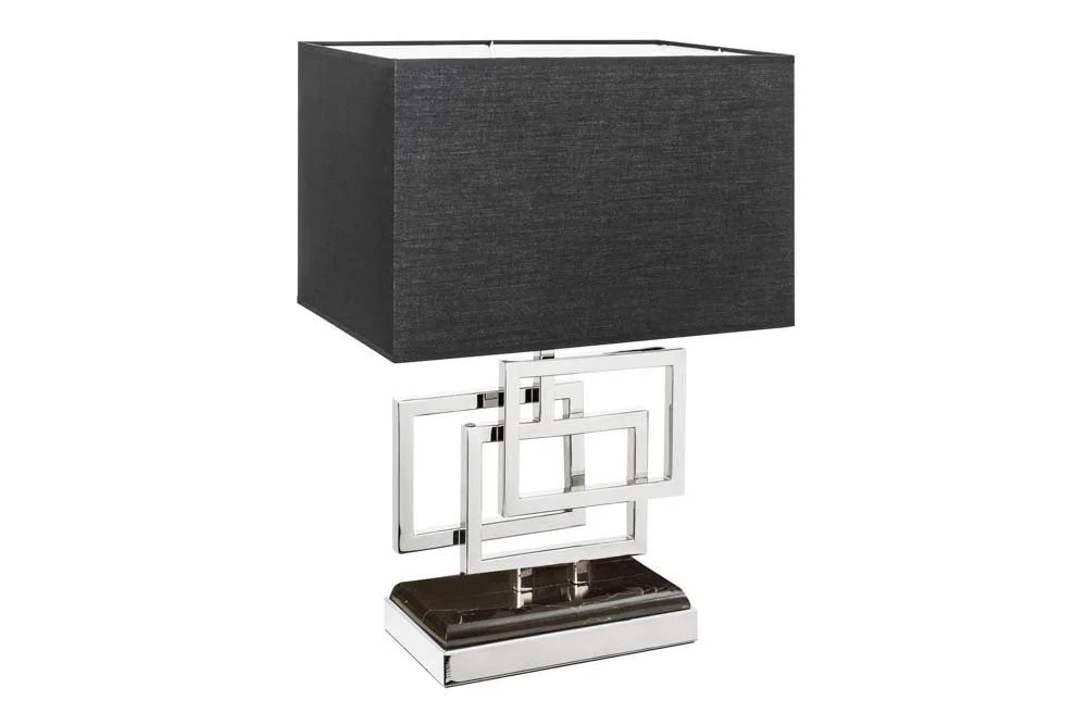 Настільна лампа invicta INTERIOR Atlantis Modern Design 56 см Срібляста, фото №7