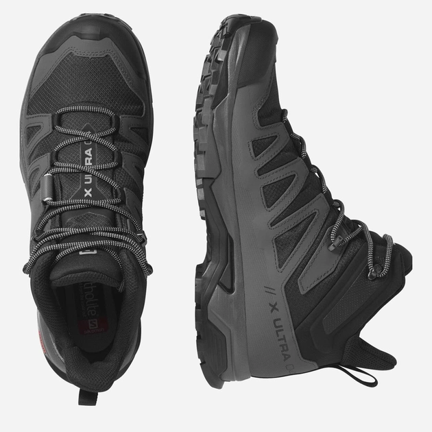 Черевики X ULTRA 4 MID GTX L41383400 SALOMON Чорний 43, фото №4