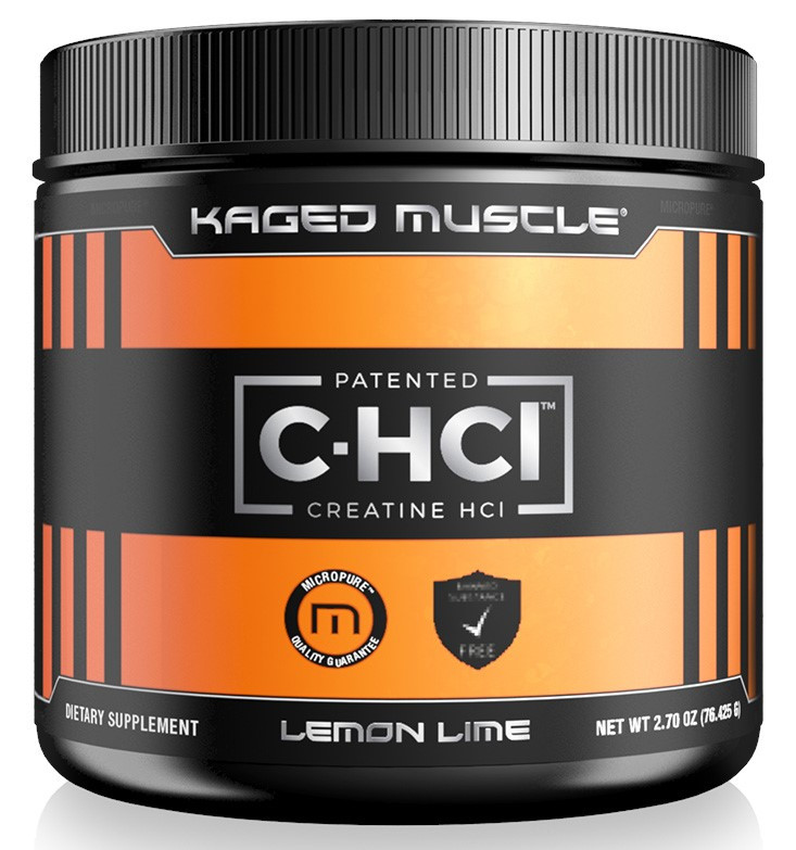 Гидрохлорид креатина Kaged Muscle Patented C-HCI Creatine HCI 76.4g Lemon Lime, фото №1