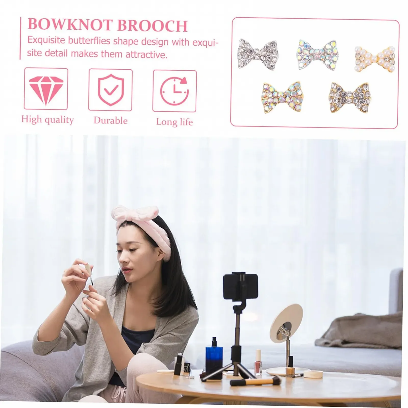 Набор украшений с бриллиантами для ногтей, 3D стразы для ногтей, акриловые ногти, металл, 150 шт, фото №6