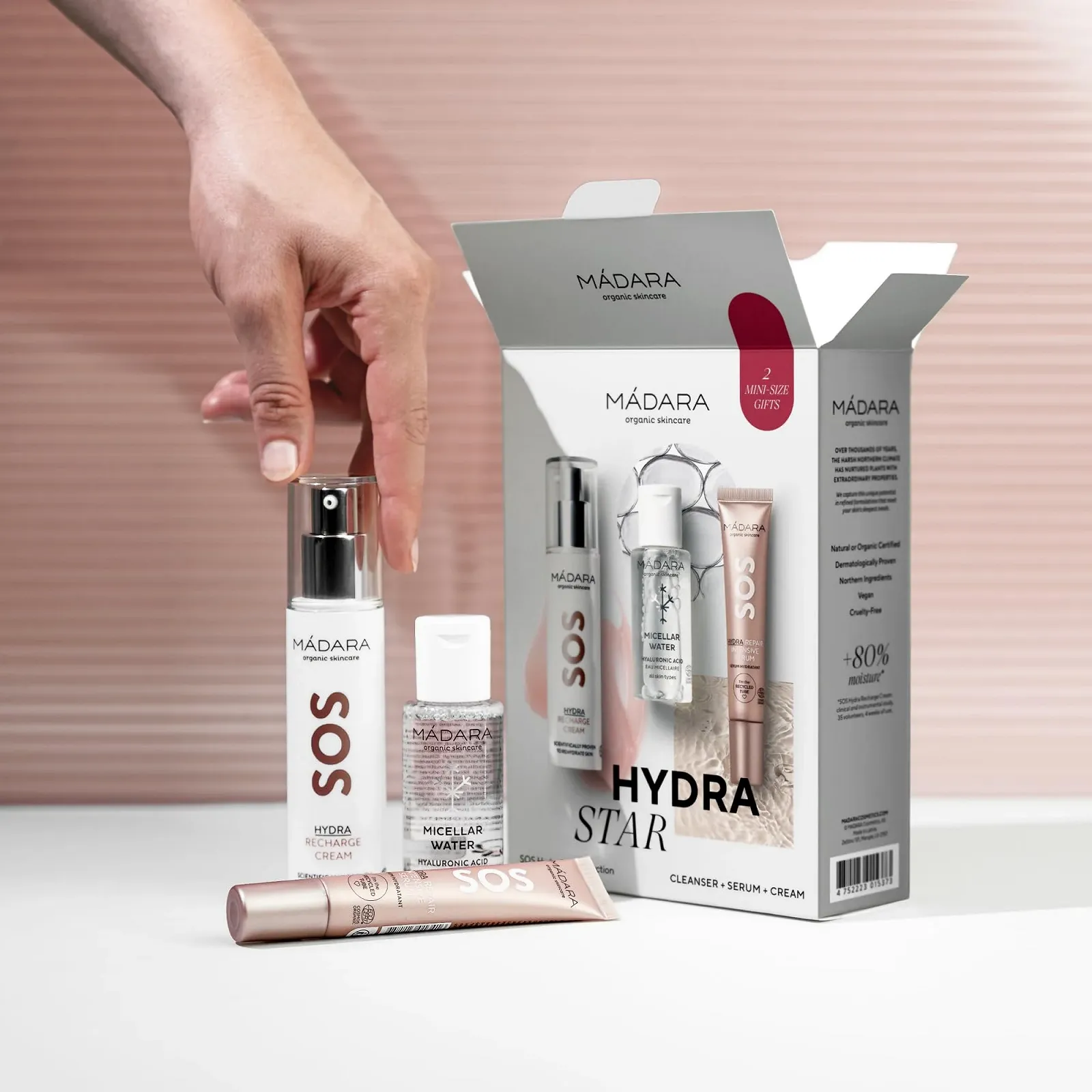 Набір M {00c1}DARA SOS HYDRA Star Collection - набір для догляду за шкірою з 3 предметів, фото №6 Набір M {00c1}DARA SOS HYDRA Star Collection - набір для догляду за шкірою з 3 предметів, фото №6