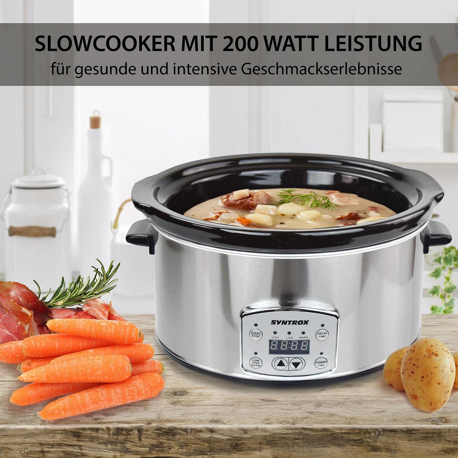 Мультиварка Syntrox Germany 4.5 L з 3 режимами нагріву та функцією підігріву 200 Вт, фото №2