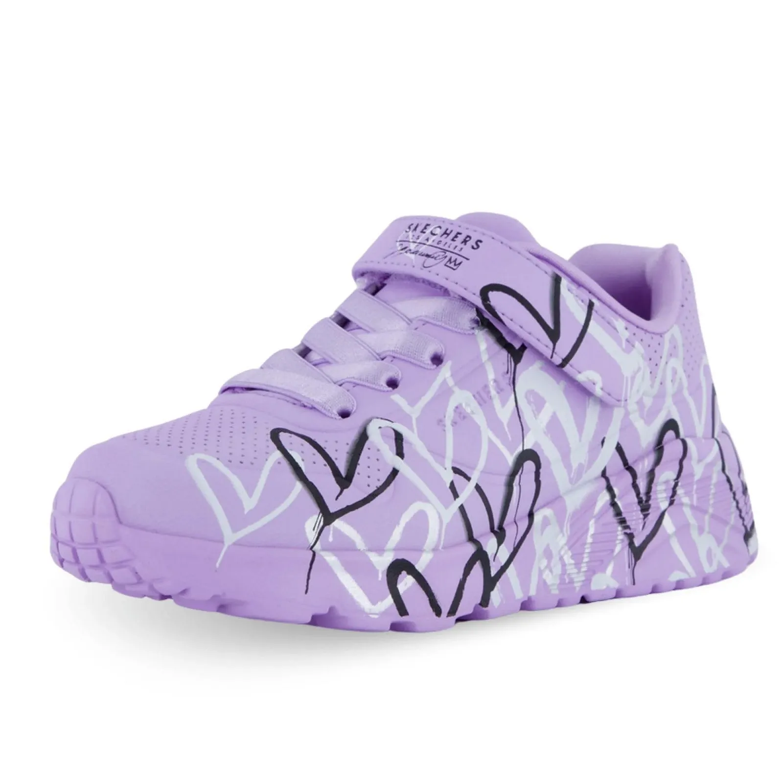 Кроссовки Skechers Uno Lite - Love Levitate JGoldcrown 314078L-LVMT Фиолетовый для девочек, фото №1