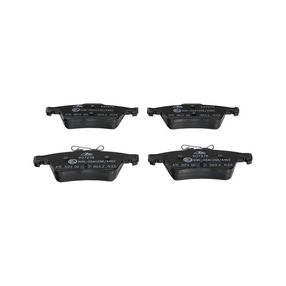 Комплект гальмівних колодок дискового гальма ATE 13.0460-7278.2 задня вісь для PEUGEOT, фото №1