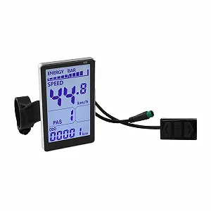 ЖК-дисплей для электровелосипеда 24 V 36 V 48 V 60 V 5-Pin с водонепроницаемым разъемом 31.8 22.2 мм - Фото 1