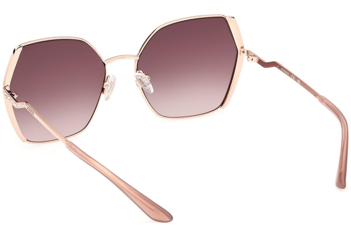 Сонцезахисні окуляри GUESS GU7843-S28Z61 Rose Gold Rose Gold, фото №3