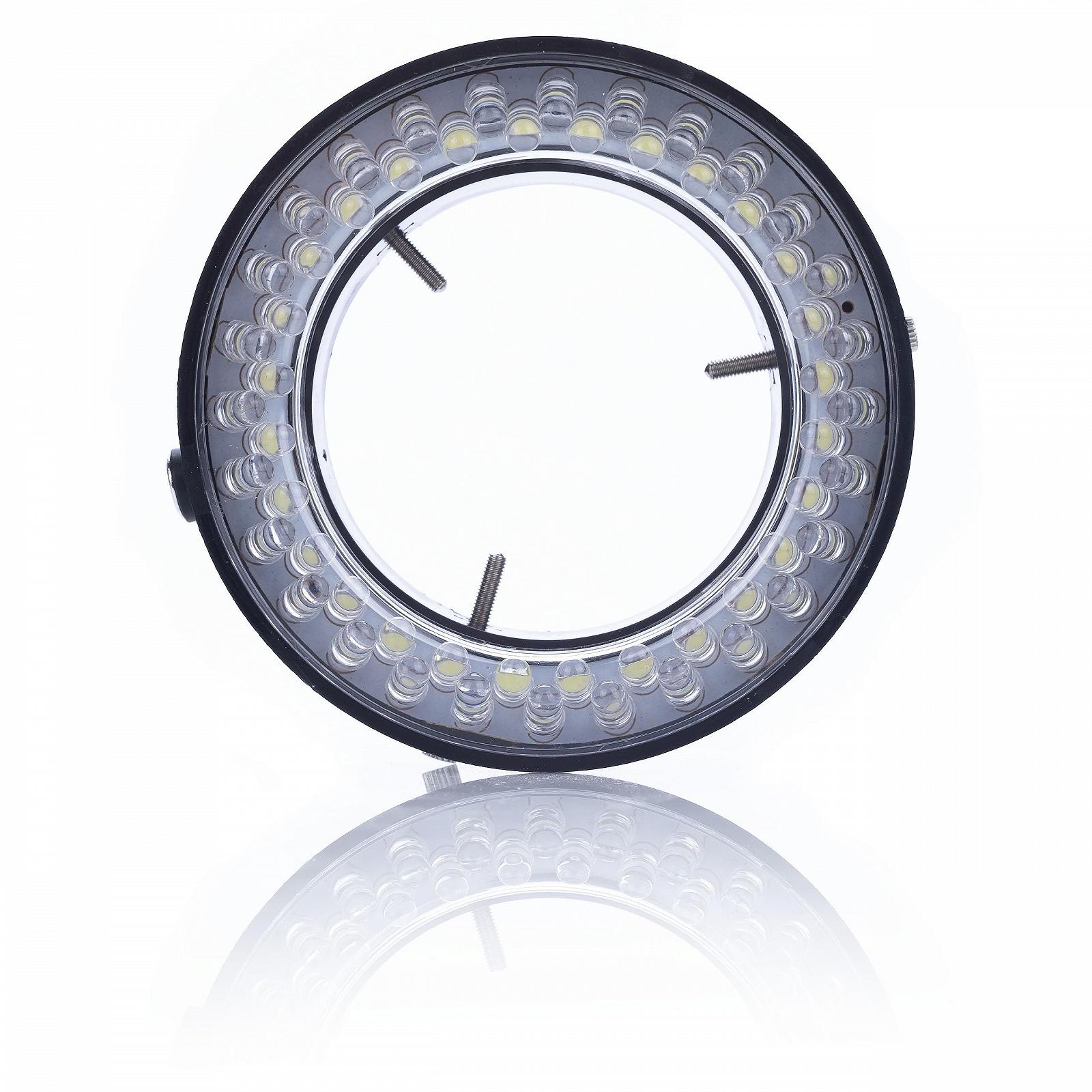 Подсветка для микроскопа LED Rosfix 56, регулируемая, диаметр 60-95 мм, диммер, встроенный блок питания, фото №5