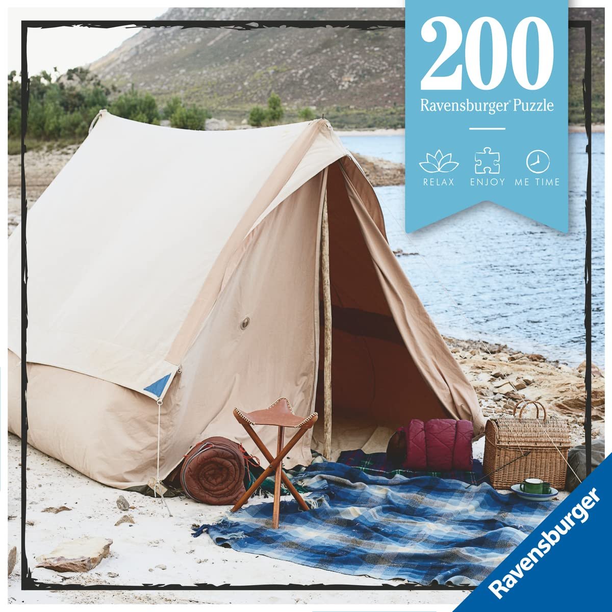 Пазл Ravensburger Puzzle Moment Camping 13308 200 елементів, фото №4 Пазл Ravensburger Puzzle Moment Camping 13308 200 елементів, фото №4