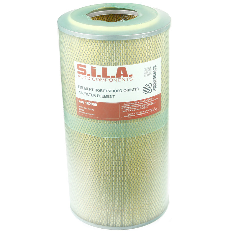 Элемент ф/воздушного высокий с дном ЭФВ093-1109080 ЕвроМАЗ пр-во S I L A AC Украина 8421-1109080 В4342M, фото №1