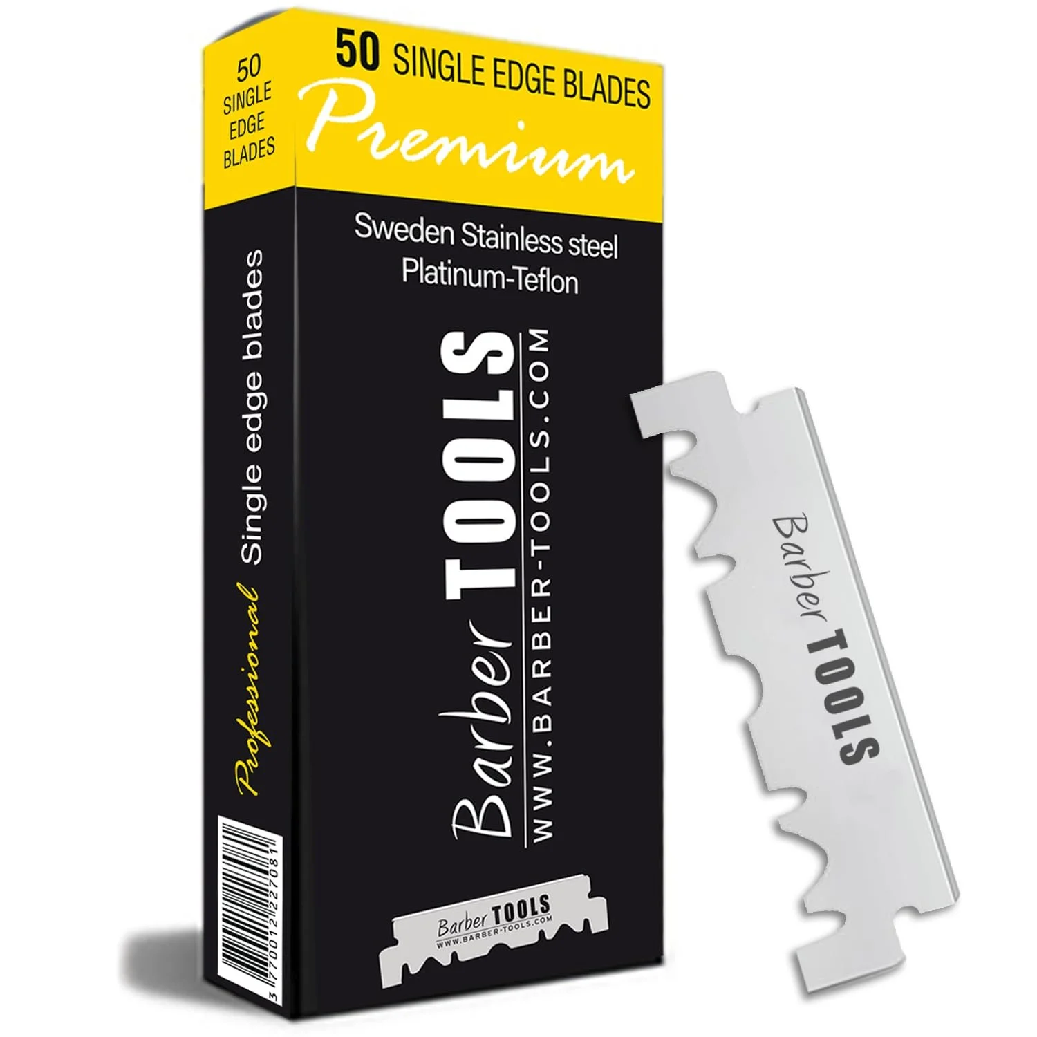 Набор для бритья бороды Barber Tools 50 лезвий, гель 80 мл, бальзам 30 мл, гребень, квасцы и сумка Black, фото №6 Набор для бритья бороды Barber Tools 50 лезвий, гель 80 мл, бальзам 30 мл, гребень, квасцы и сумка Black, фото №6