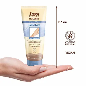 Крем для ног Luvos Healing Clay Intensive Care от мозолей веганский 75 мл synthetic.ua - Фото 1