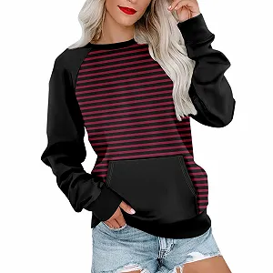 Женская спортивная кофта Generisch с цветочным ретро-принтом. - Фото 1