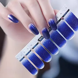 Наклейки для ногтей Mwoot 8 Sheets Glitter Self-Adhesive 112 штук synthetic.ua - Фото 1