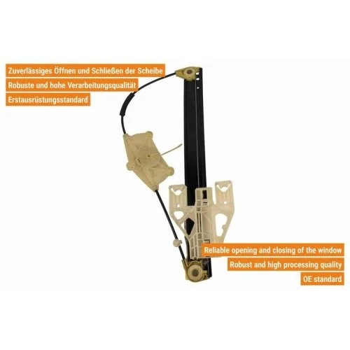 Склопідйомник VAICO V10-2235 Original VAICO Quality для AUDI SEAT SKODA VW VAG, фото №2